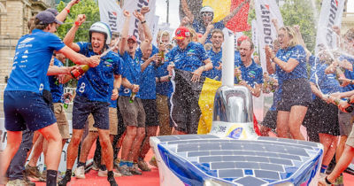 Belgium Students Repeat Bridgestone World Solar Challenge Win 