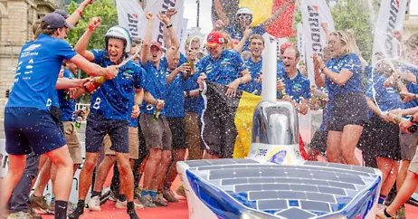 Belgium Students Repeat Bridgestone World Solar Challenge Win
