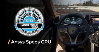 Ansys Speos GPU Honored by 2023 Laser Focus World Innovators Awards