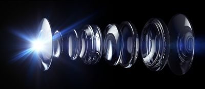 Different size lenses