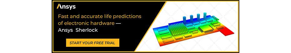 Fast and accurate electronic hardwar life predictions with Ansys Sherlock