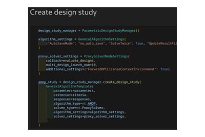 optiSLang Connect 2026 R1 design study