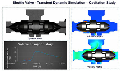 Subsea valve cavitation study 