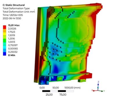 combitech additive manufacturing deformation simulation