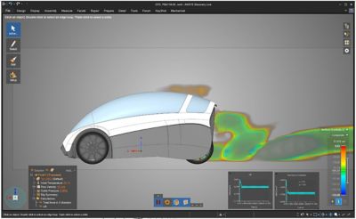 The turbulence from the abrupt end of vehicle illustrates  the compromise between low drag and practical features. 