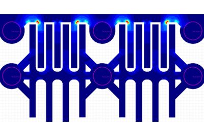 Simulation of power FET