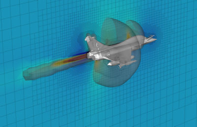 Rand simulation of a jet