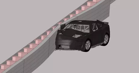 Simulation Helps NASCAR Assess the Impact of SAFER Barriers