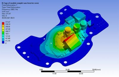 Sanden Manufacturing uses Ansys Sherlock automated design analysis software to analyze printed circuit boards for its electrical compressors.