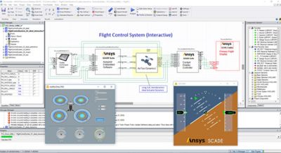 Simulate Flight Control Systems With Embedded Software in the Loop