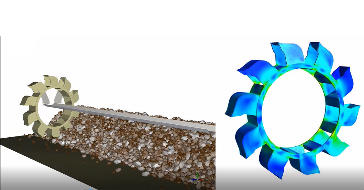 Simulate Particle Behavior With Ansys Rocky