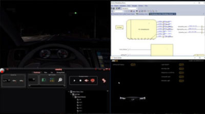Driving simulation for real-world automated driving performance