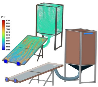 Solar dryer fluent