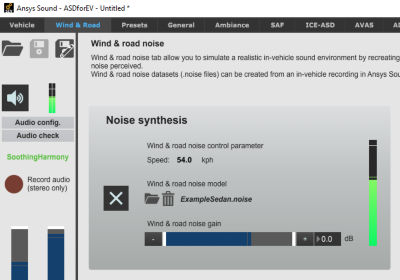 Noise Synthesis via Ansys Sound