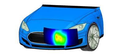 Speos lighting simulation automotive
