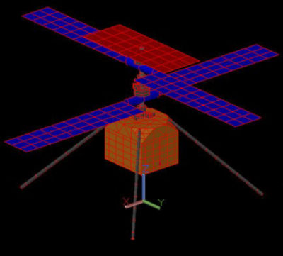 Thermal analysis mars helicopter