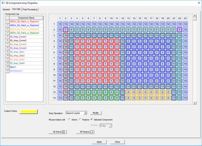 3D Comp Array solutions use the repetitive nature of a design to further simplify the meshing and solving effort without any loss in fidelity or solution accuracy.