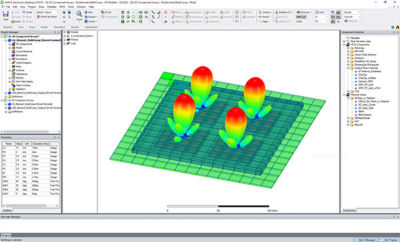 3D Comp Array solutions use the repetitive nature of a design to further simplify the meshing and solving effort