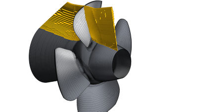 Automated Hybrid Meshing for Turbomachinery Blades
