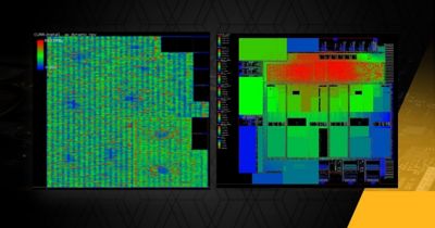 Ansys Redhawk-SCによる電圧降下の解析結果