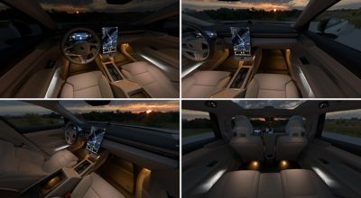 Volvo vehicle simulation images