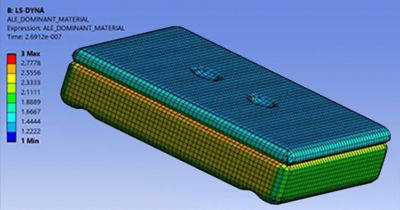 LS DYNA ALE improvements 2026 R1
