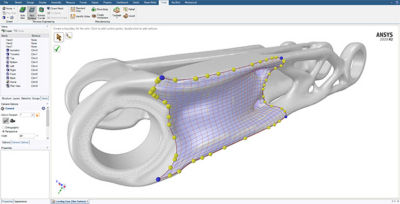 Ansys SpaceClaim可用于将扫描转换为适合制造的3D模型。