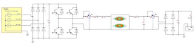 Diagram of wireless charging system