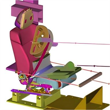 YanFeng seat analysis in LS-DYNA