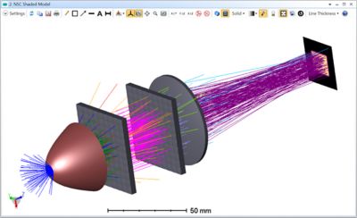 Zemax NSC shaded model
